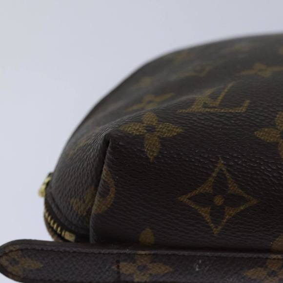 LOUIS VUITTON Monogram Trousse Demi Ronde Cosmetic Pouch M47520 LV Auth 77563 - Picture 15 of 16